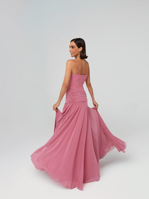Dusty Pink Milos Dress