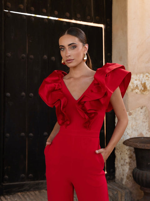 Mono Valentina Rojo