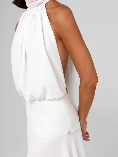 White Paris Dress