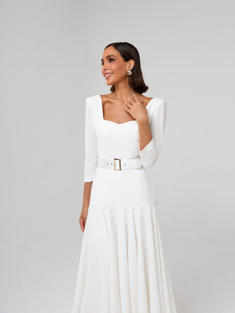 Petra White Dress