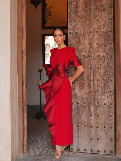 Vestido Ángela Rojo
