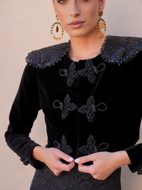 Chaqueta Goyesca Negra