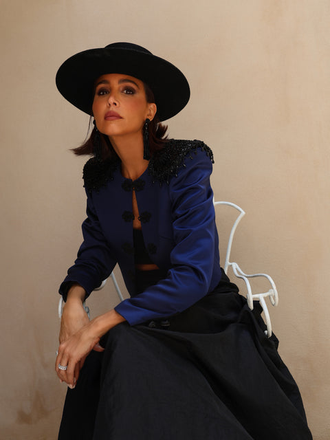Chaqueta Goyesca Azul