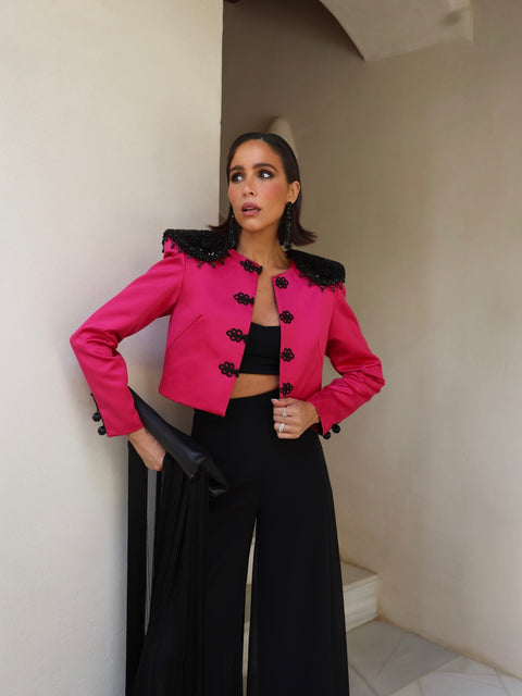 Chaqueta Goyesca Rosa