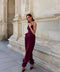 Pantalón Liso Amarante