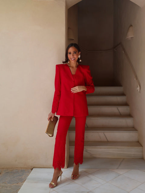 Traje Ofelia Rojo