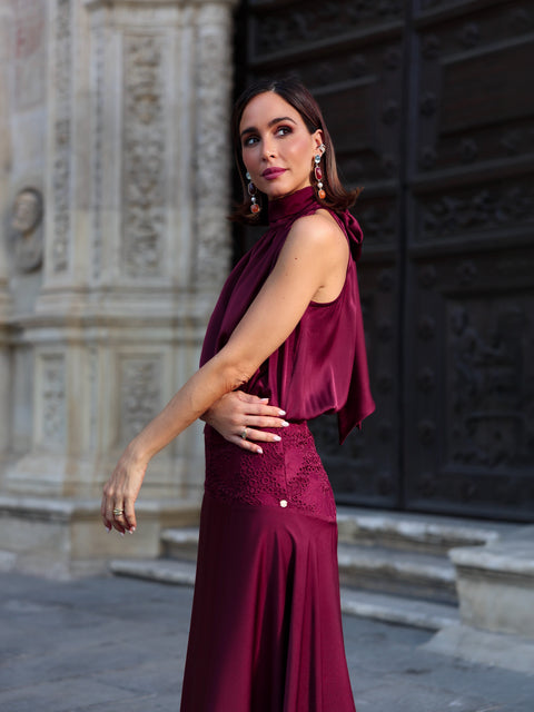 Vestido Largo Amarante