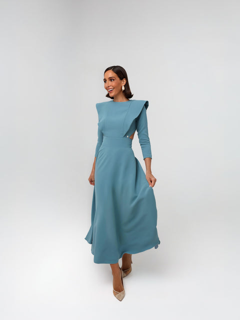 Dusty Blue Altea Dress