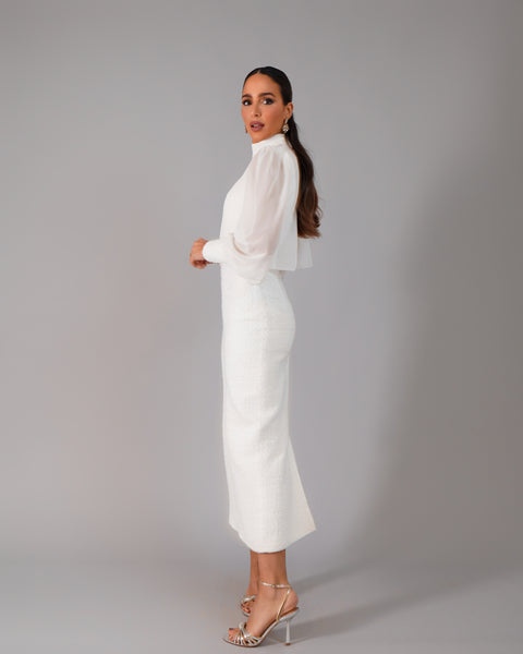 Ensemble Monaco Blanc Midi