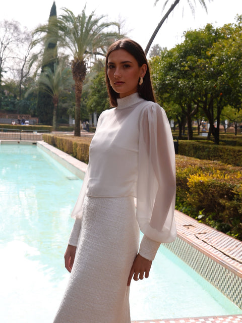 Ensemble Monaco Blanc Midi