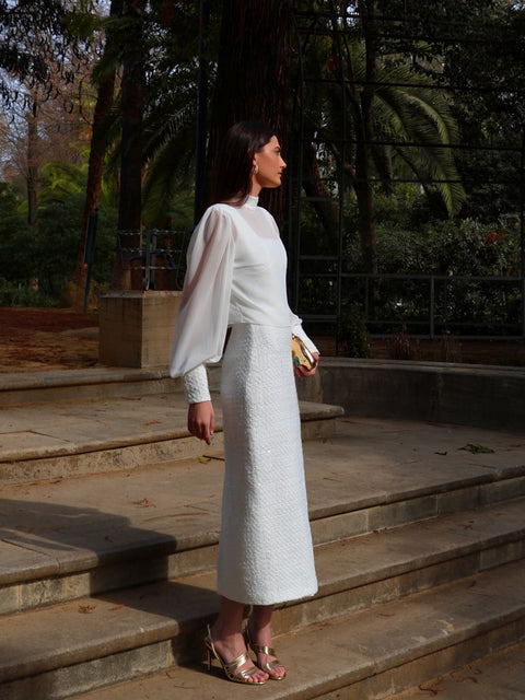 Ensemble Monaco Blanc Midi