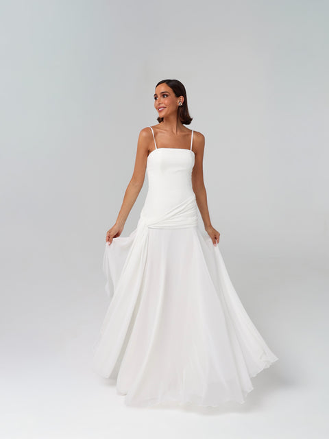 Milos White Dress