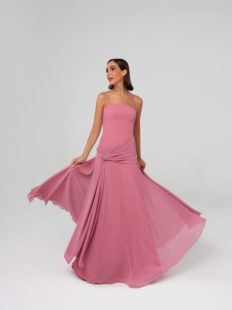 Dusty Pink Milos Dress