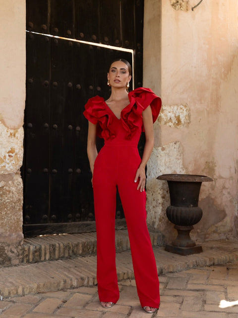 Mono Valentina Rojo