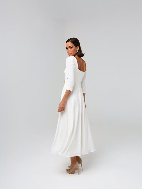 Niza White Dress