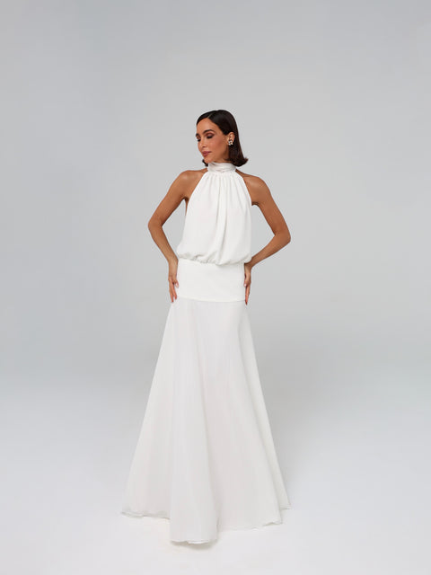 White Paris Dress