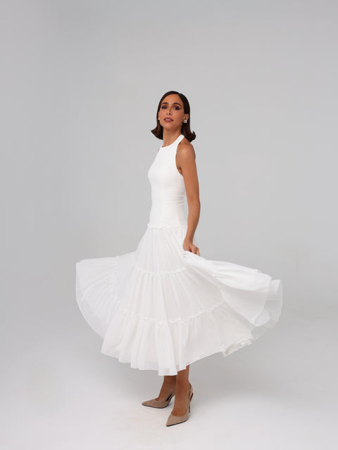 White Parma Set