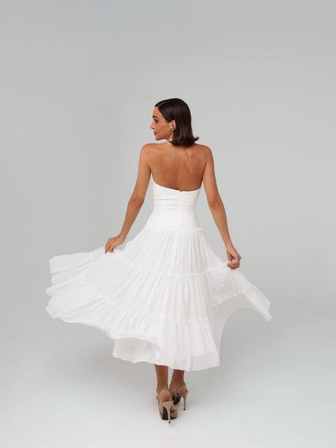White Parma Set