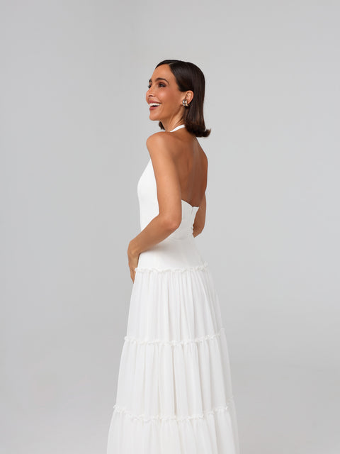 White Parma Set