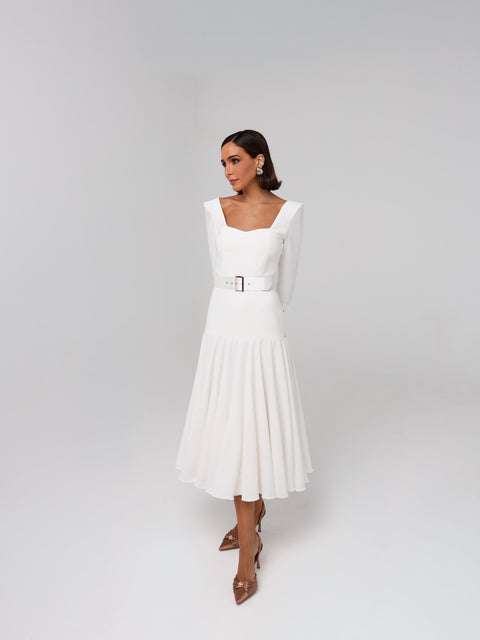 Petra White Dress
