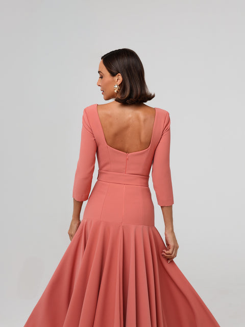 Petra Coral Dress