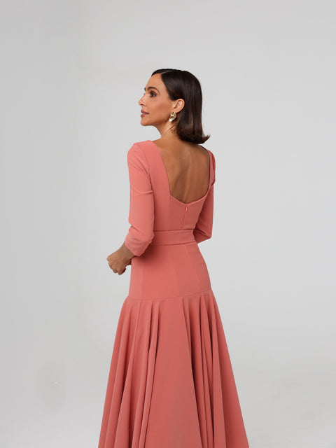 Petra Coral Dress