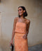 Top para conjunto de guipur invitada
