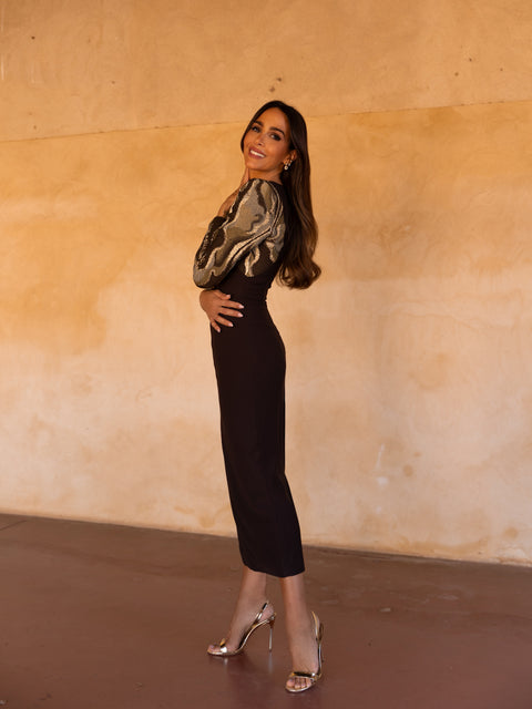 Robe Midi Éclat