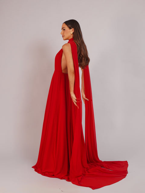 Vestido Paola Rojo
