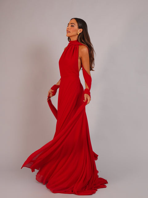 Vestido Paola Rojo