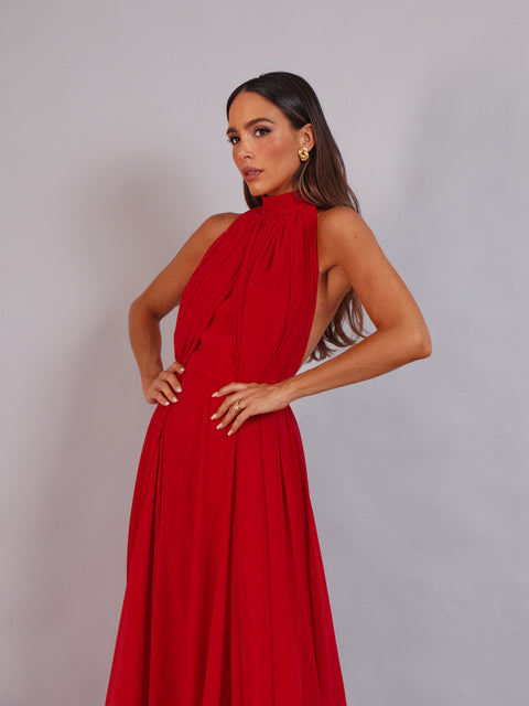 Vestido Paola Rojo