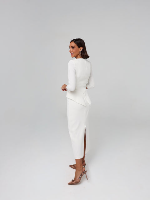 White Vienna Dress