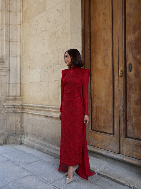 Conjunto Halo Rojo