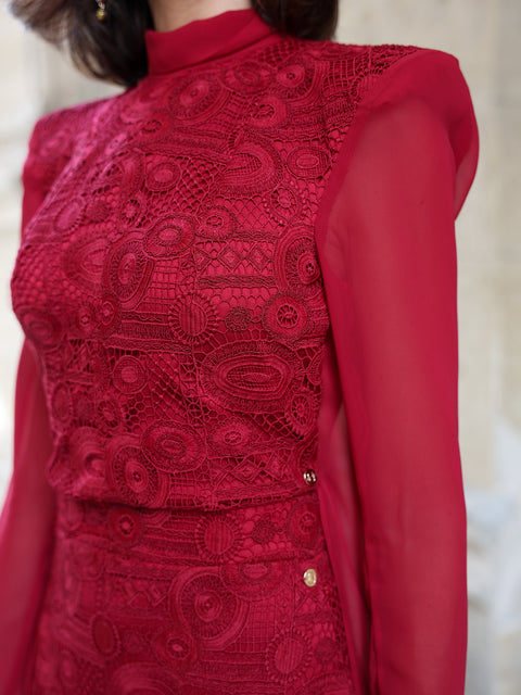 Conjunto Halo Rojo