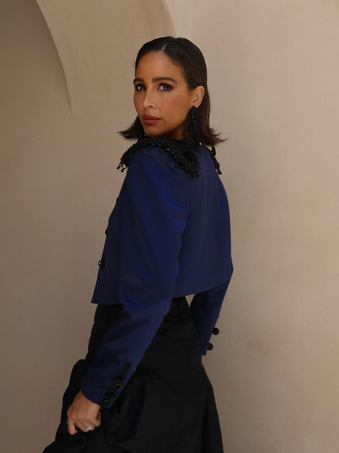 Chaqueta Goyesca Azul