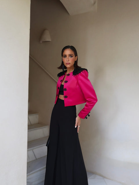 Chaqueta Goyesca Rosa