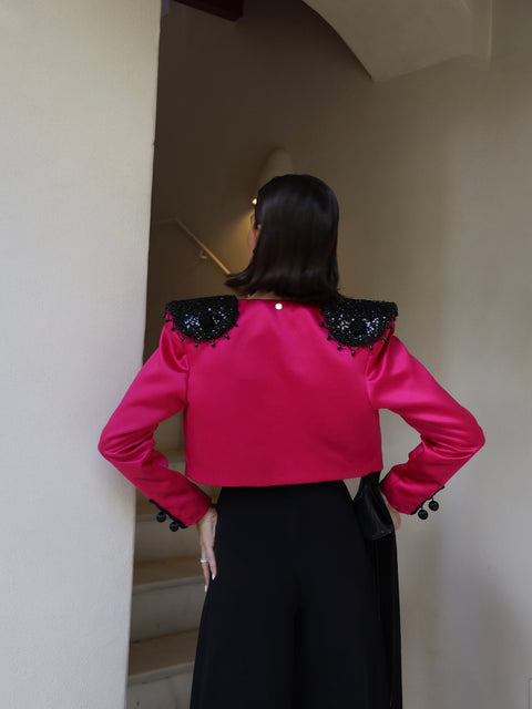 Chaqueta Goyesca Rosa