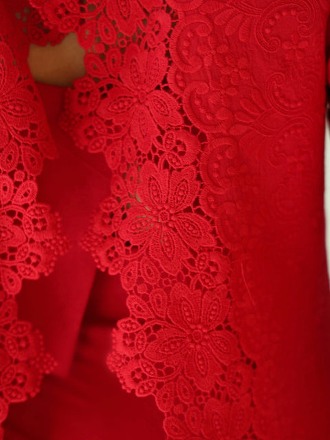 Traje Ofelia Rojo