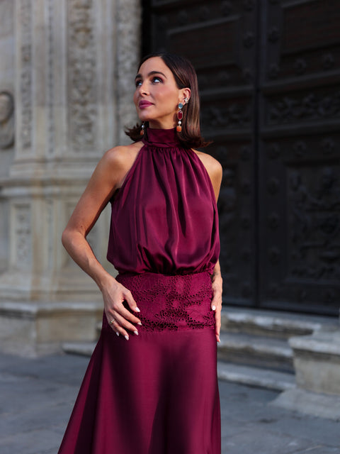 Vestido Largo Amarante