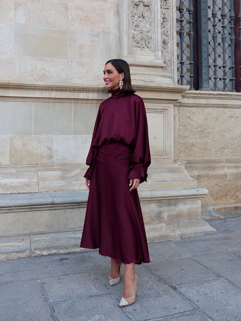 Vestido Midi Amarante