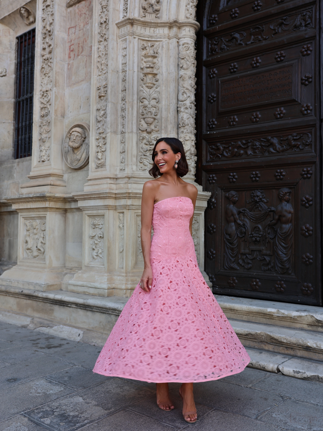 vestido_midi_lacerta_1 Vestido Midi Lacería - Imagen 1